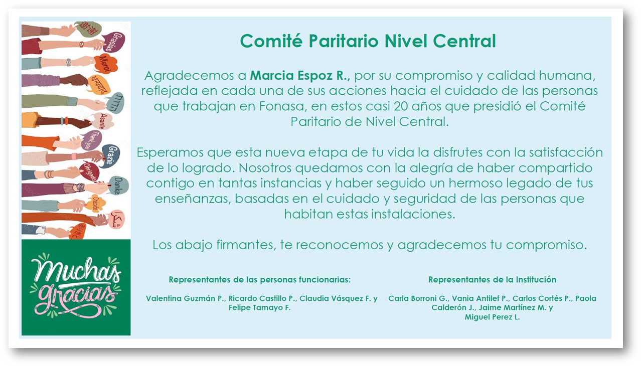 comite paritario nivel central