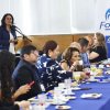 Roxana Rodríguez en actividad de años de servicio 2022