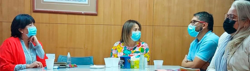 Reuni&oacute;n de cierre con Mar&iacute;a Cristina Ya&ntilde;ez, exjefa de Gesti&oacute;n de Personas