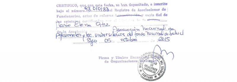 Modificaci&oacute;n a Estatutos