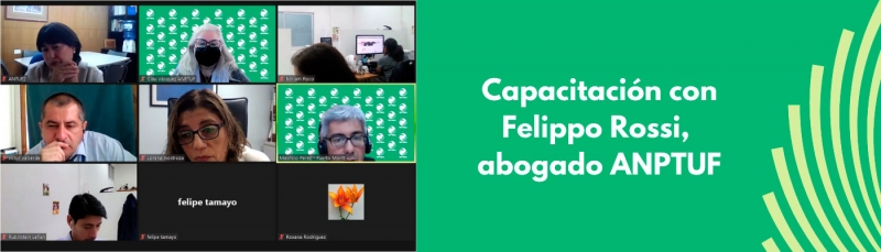 Capacitaci&oacute;n con Felippo Rossi, abogado ANPTUF