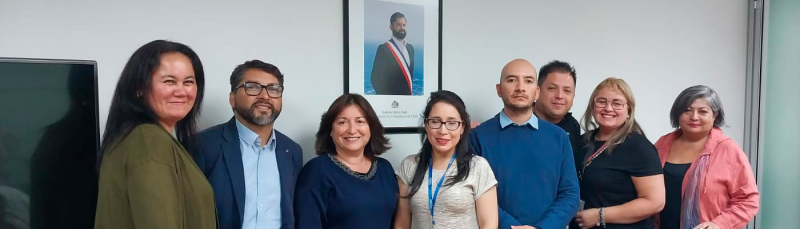 Dirigentes Nacionales visitan a las y los asociados