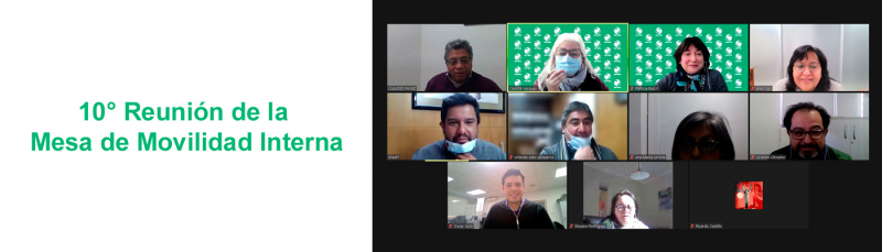 10&deg; Reuni&oacute;n de la Mesa de Movilidad Interna