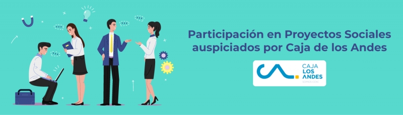 Participaci&oacute;n en Proyectos Sociales auspiciados por Caja de los Andes